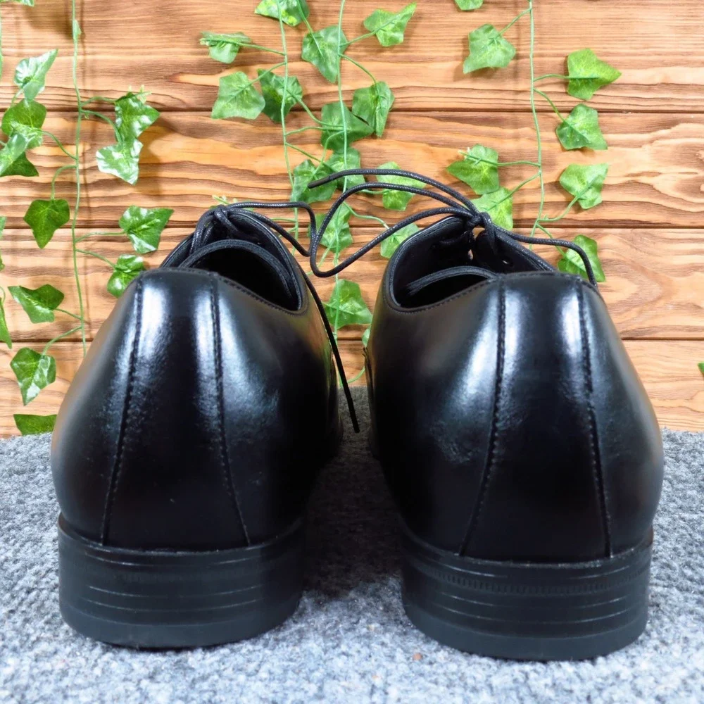 Perry Ellis Portfolio 1835570 Mens Dress Shoes Size 11.5 Formal‎ Business Black